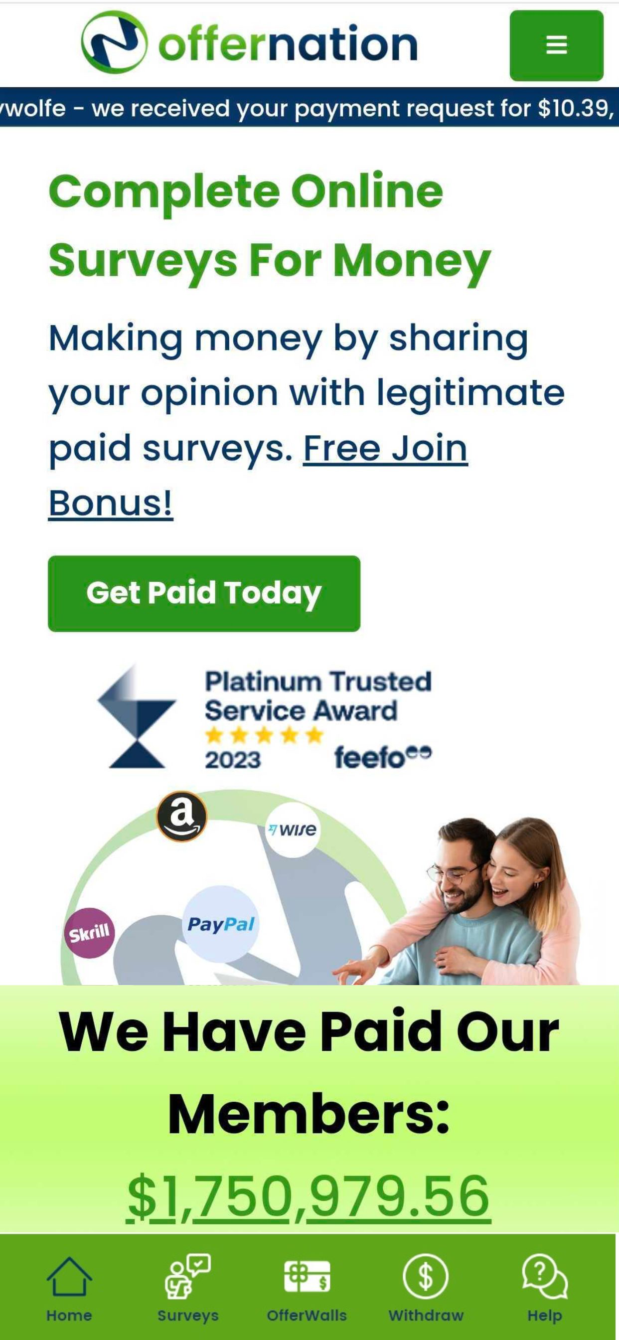 OfferNation Make Money Online