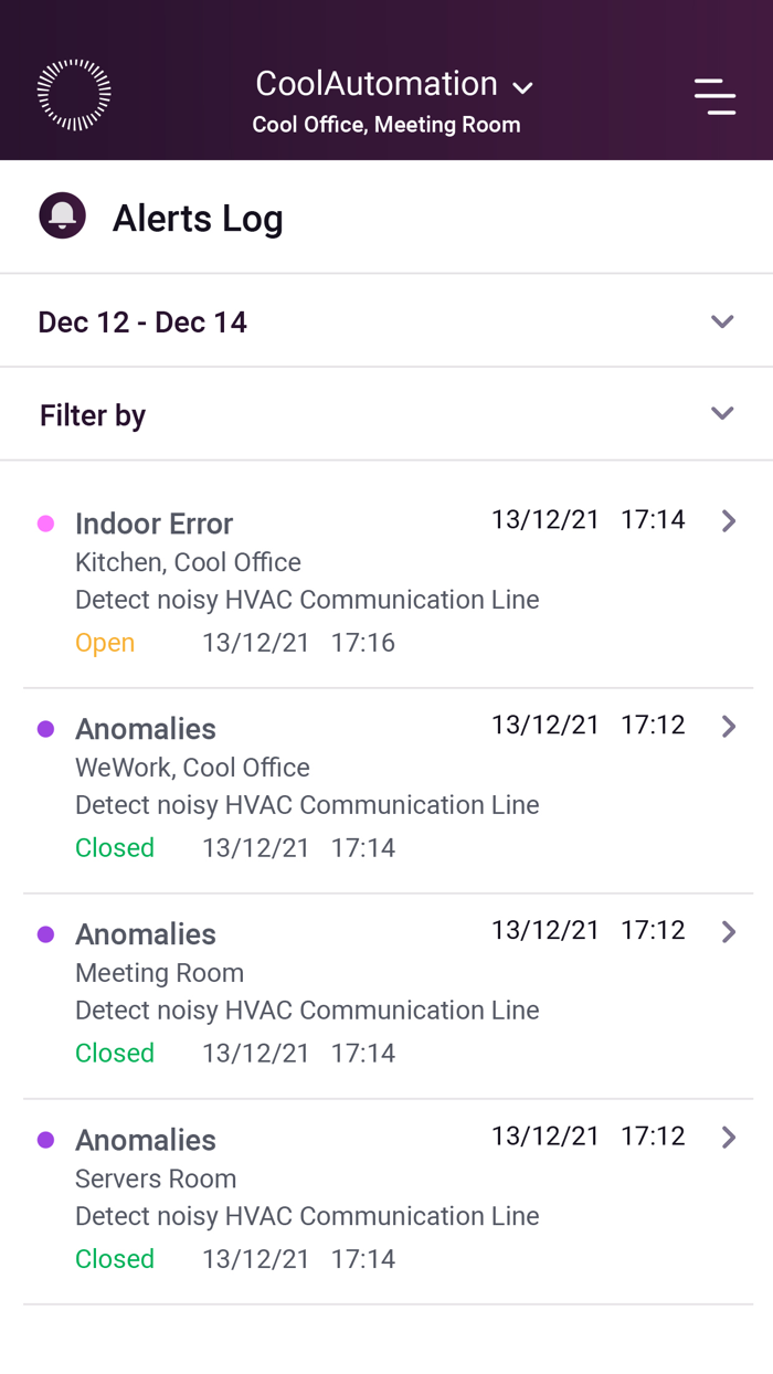 Professional Control App