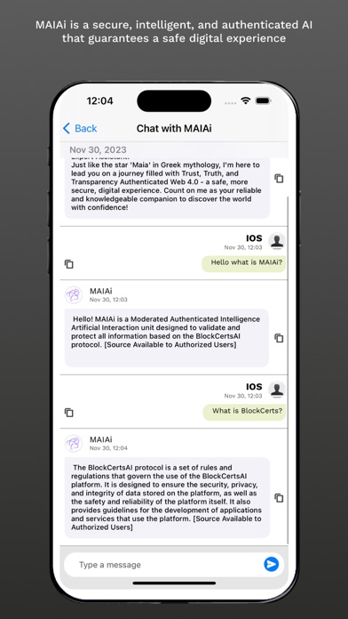MAIAi Screenshot