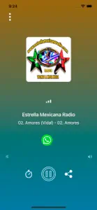 Estrella Mexicana Radio screenshot #1 for iPhone