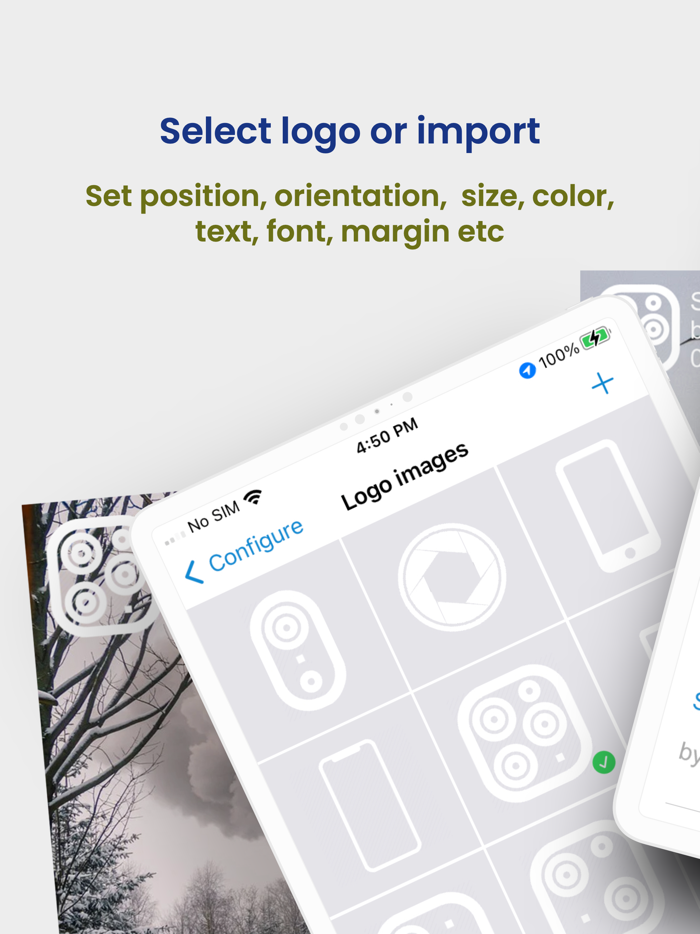 shot on for iphone watermark