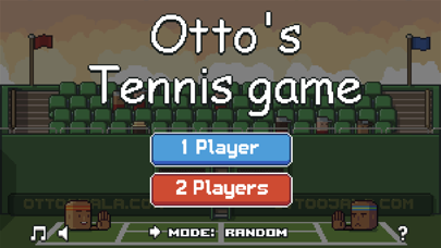 Otto's Tennis game Screenshot