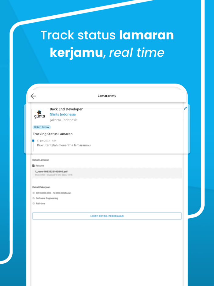 Glints Lowongan Kerja  Karir