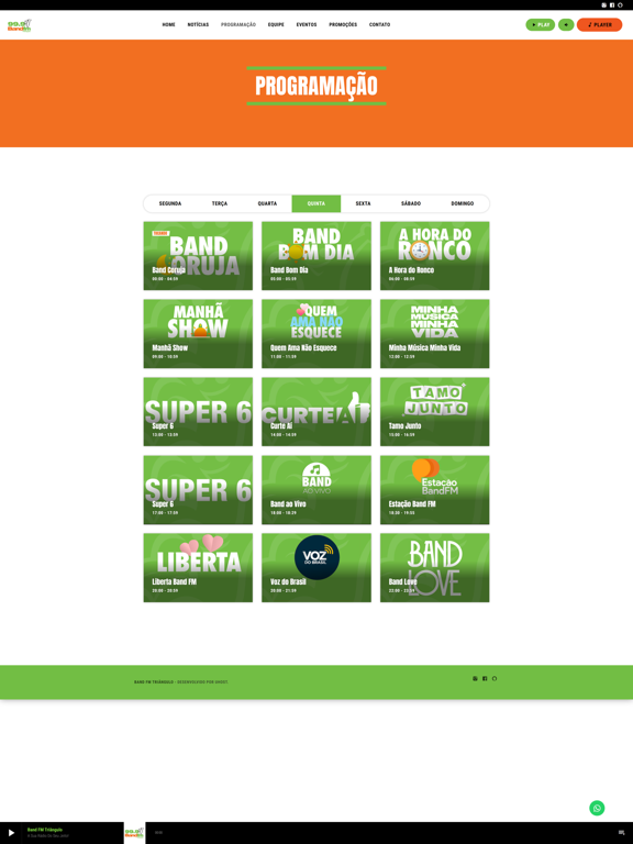 Screenshot #6 pour Band FM Triângulo