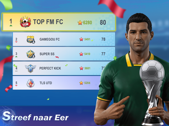 Top Manager Soccer - Voetbal iPad app afbeelding 3