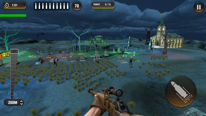 Zombie Sniper Shooting 3D