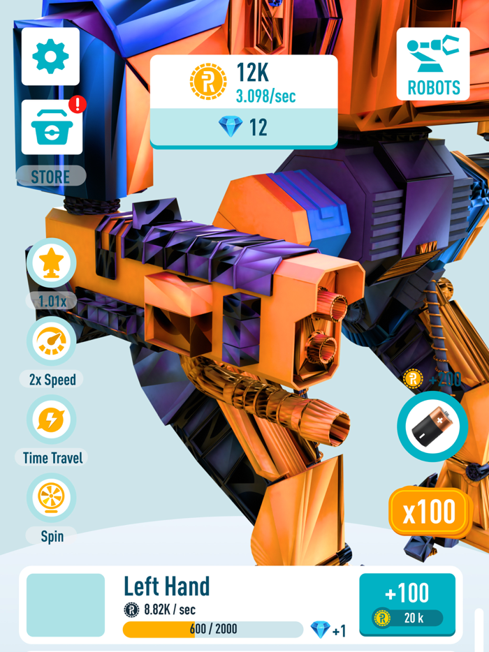 Idle Robots - Robo Clicker