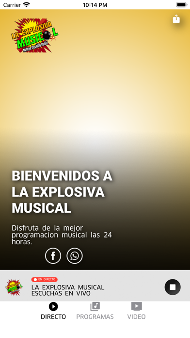 La Explosiva Musical Screenshot