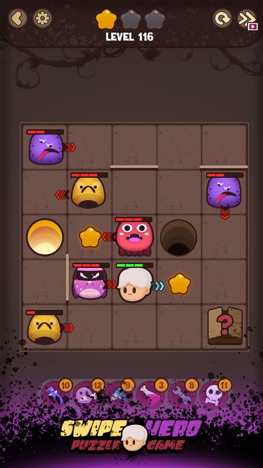 #3. Swipe Hero - puzzle game (iOS) 来自: 晓云 陈