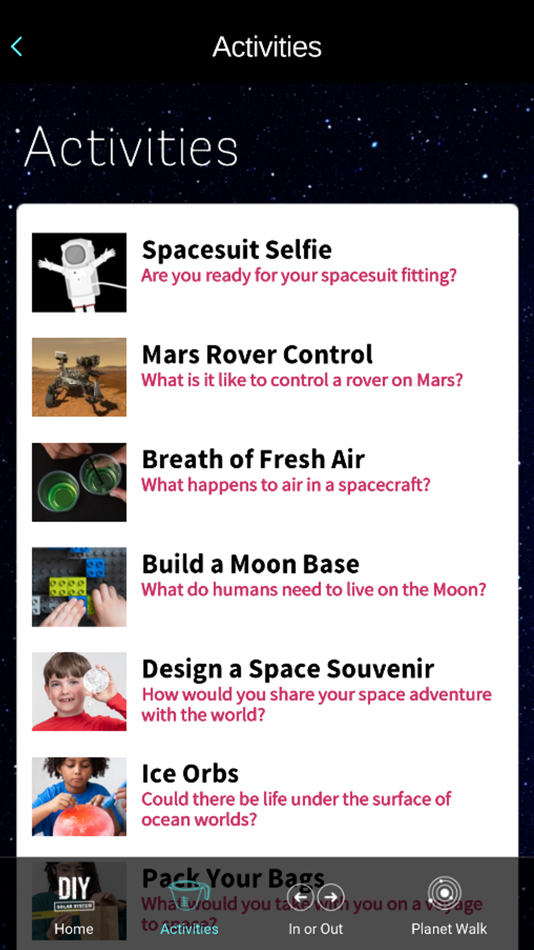 #5. DIY Solar System (iOS) 由: The Lawrence Hall of Science