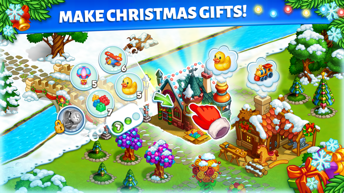 New Year Farm of Santa Claus