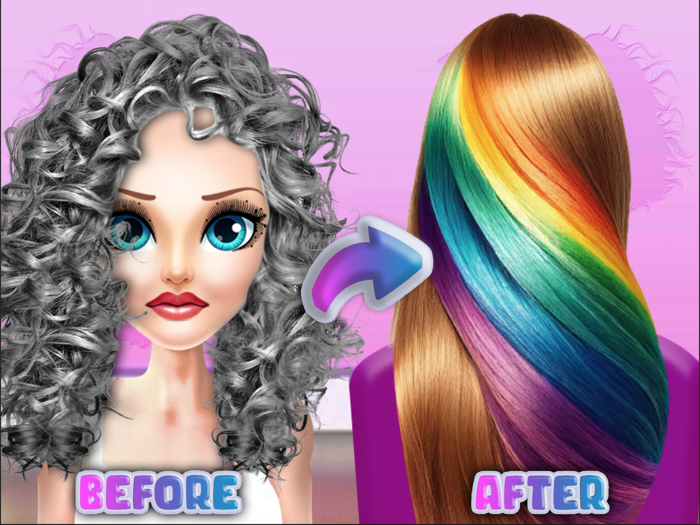 Hair DyeHair Makeover Game
