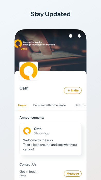 Oath - Collective Intelligence Screenshot
