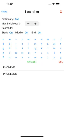 Game screenshot Phonemic Dictionary apk