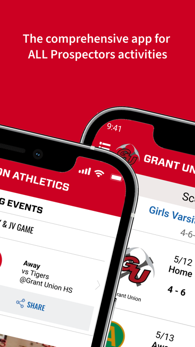 Grant Union Athletics Screenshot