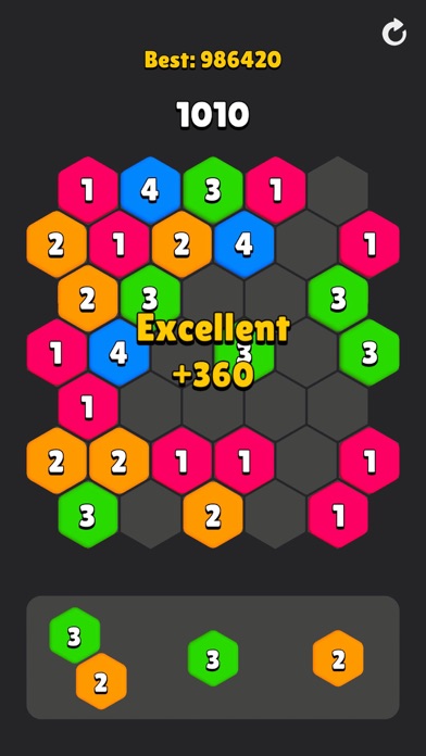 HexaTiles Game Screenshot