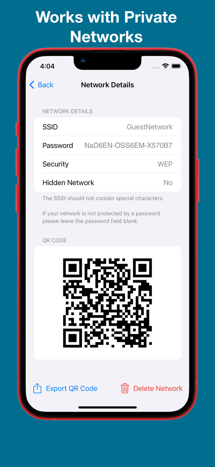 Wi-Fi QR Generator