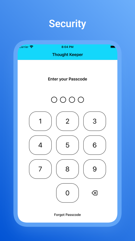 #4. Thought Keeper (iOS) 来自: Phanit Pollavith