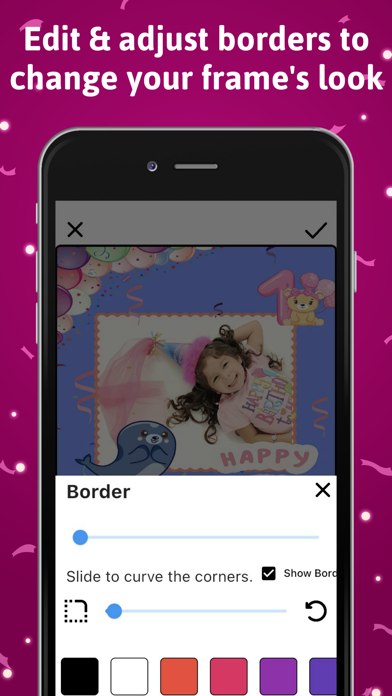 Happy Birthday Picture Frame Screenshot