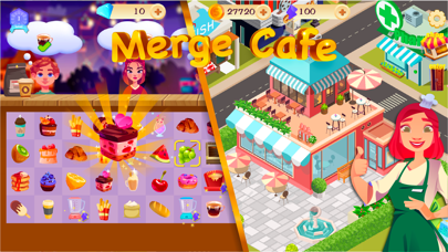 Merge Cafe: Chef Cooking Game Screenshot