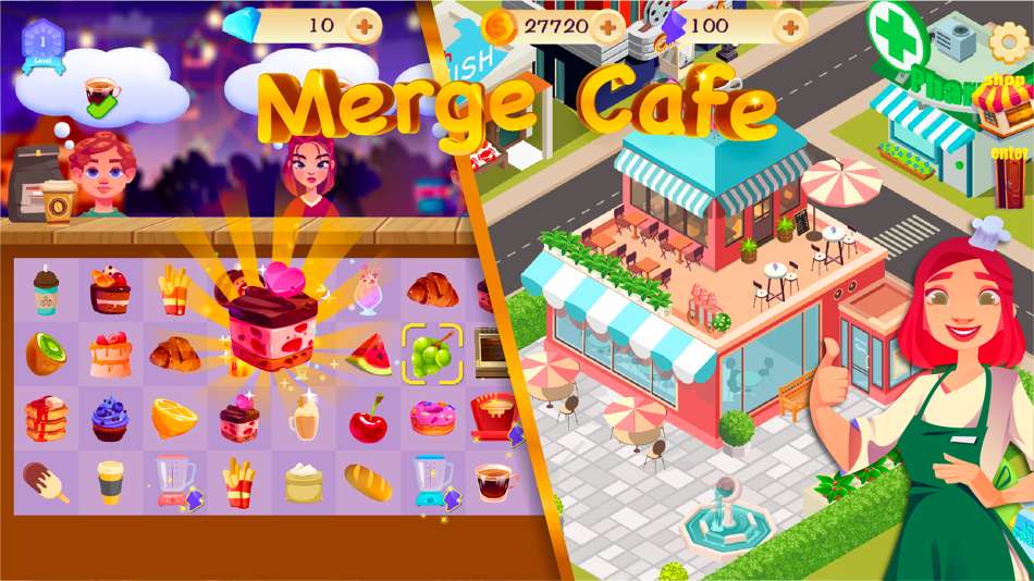 Merge Cafe: Chef Cooking Game - 1.5 - (iOS)