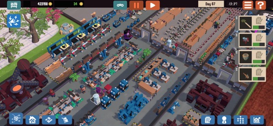 Screenshot of Little Big Workshop