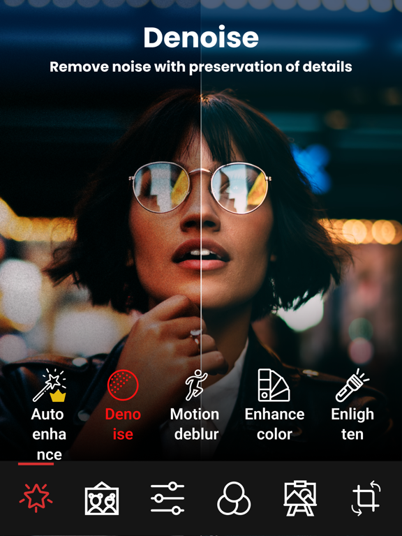 Enhance it - AI Photo Editor iPad screenshot 6 - Photo & Video app