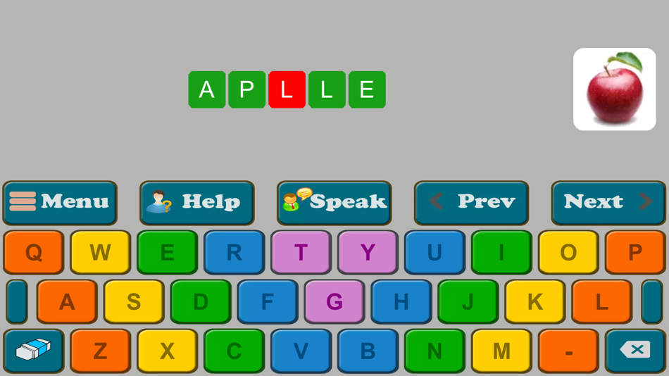 #2. Easy Spelling Learning (iOS) 由: Chandrika Dalwadi