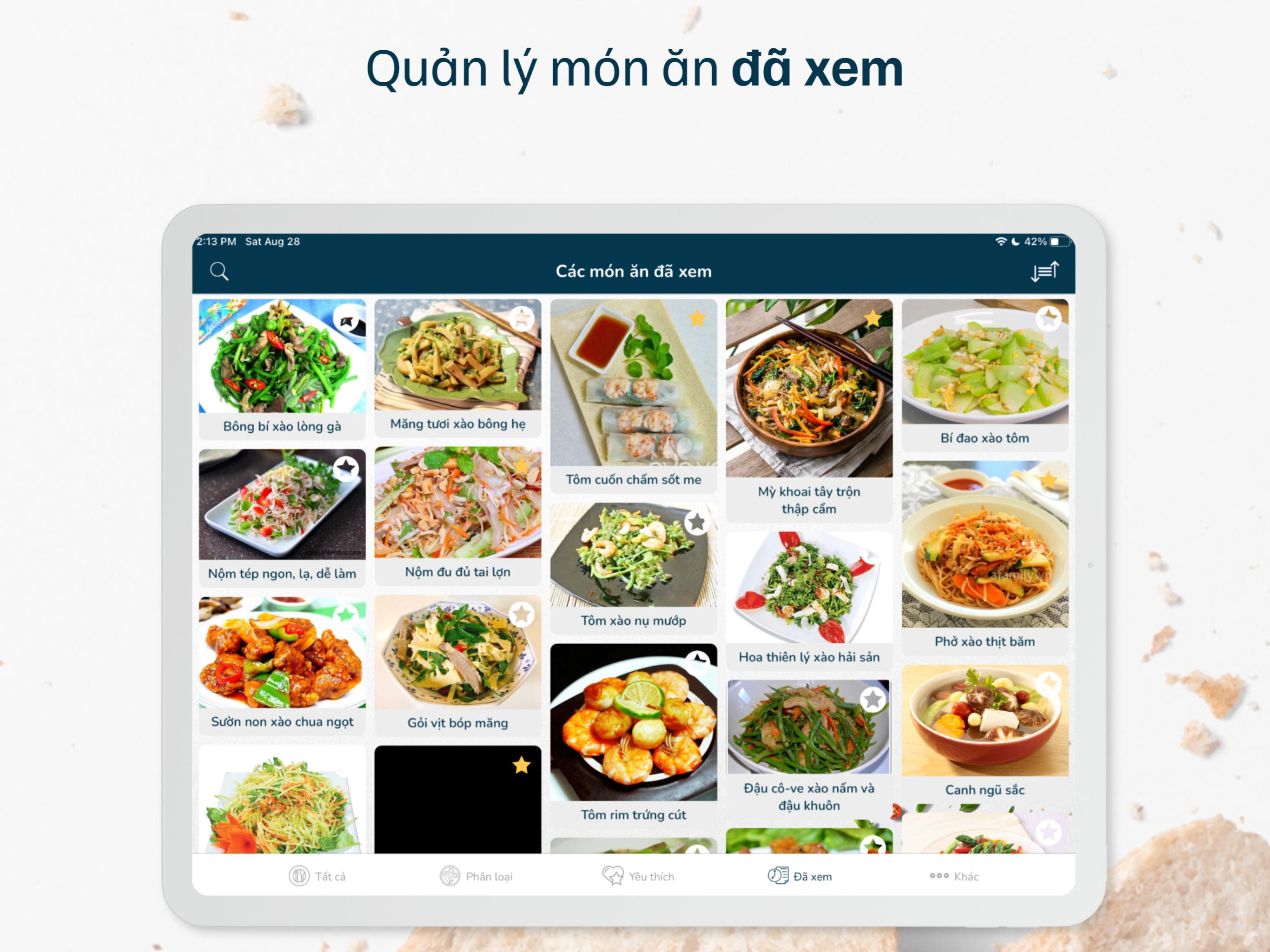 Món ăn ngon mỗi ngày screenshot 13
