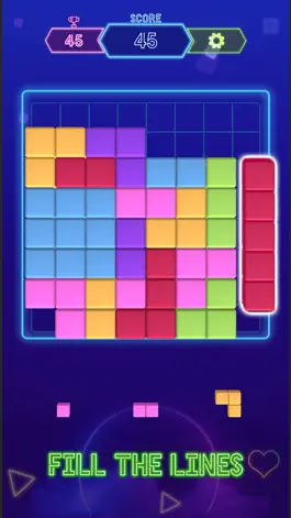 Game screenshot Block Neon 3D apk