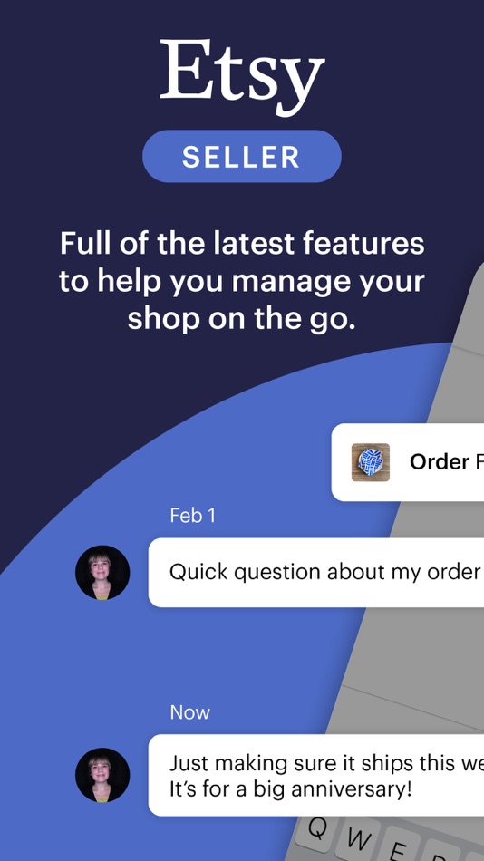 Etsy Seller: Manage Your Shop - 1.68 - (iOS)