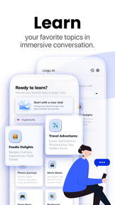 AI Foreign Language Tutor screenshot