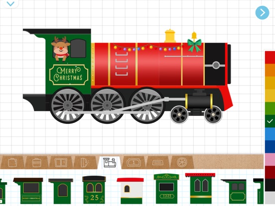 クリスマストレイン：子供向けゲーム:子供の電車と鉄道のゲームのおすすめ画像2