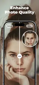 Image Clearer: Photo Enhancer screenshot #1 for iPhone