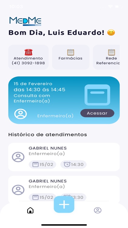 MedMe Saúde Pacientes