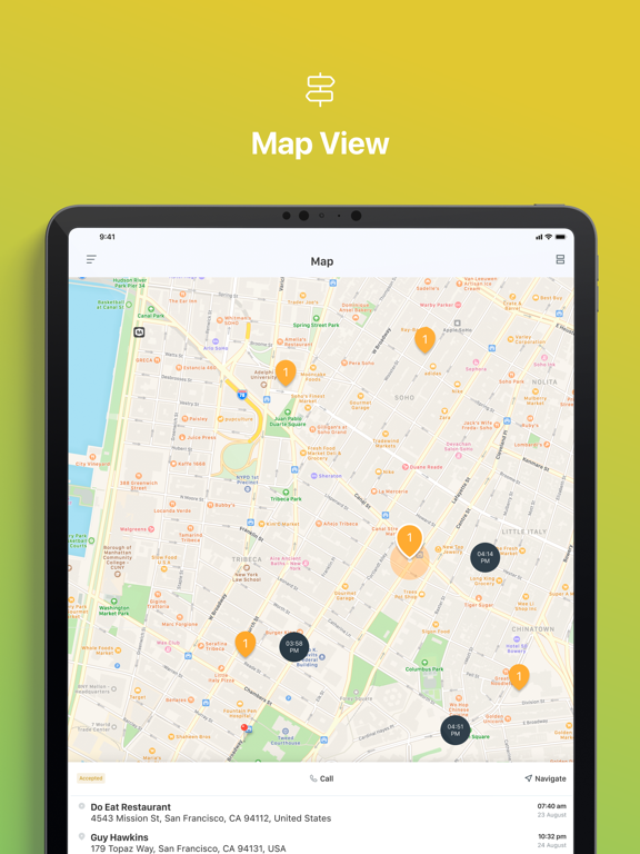 Shipday Drive iPad screenshot 5 - Business app