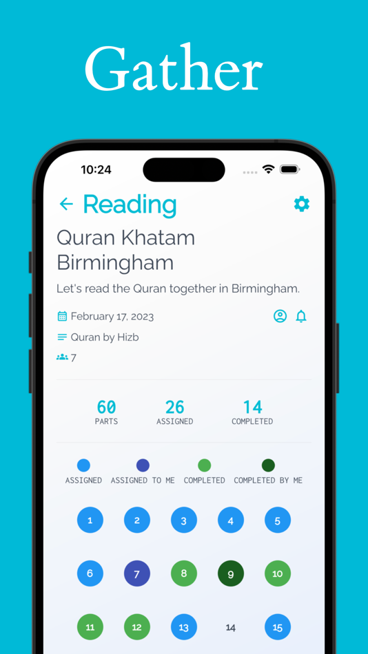 #2. Wahi App - Quran (iOS) 由: Rounded Labs LTD