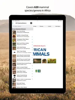 Stuarts’ African Mammals iPad image 1