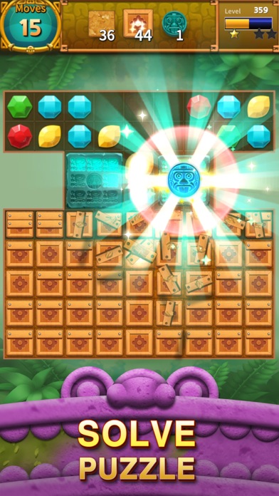 Jewels Temple : Match3 Puzzle Screenshot