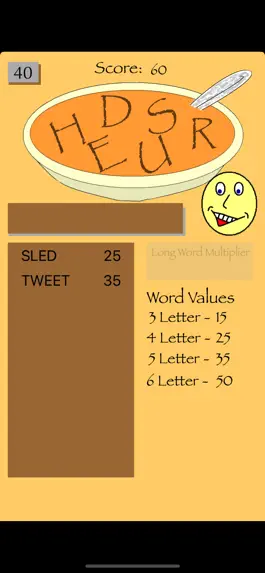 Game screenshot Words In Soup (With Ads) hack