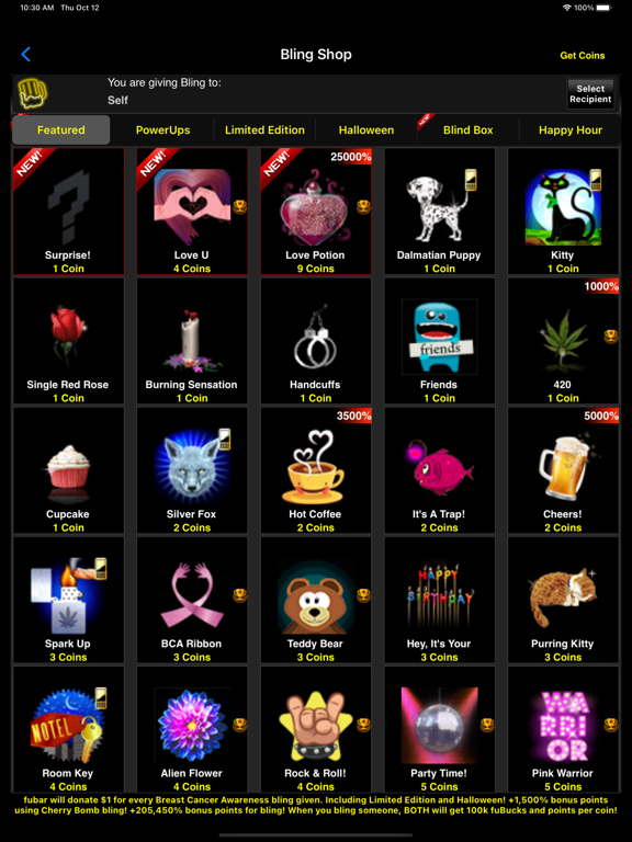 fubar iPad app afbeelding 3