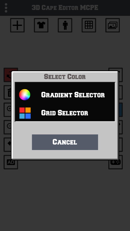 #3. Cape Skin Editor For MCPE (iOS) Podle: Riken Sonani