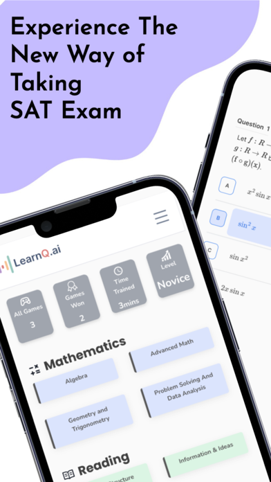 LearnQ.ai: Digital SAT® Prep Screenshot