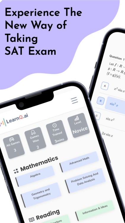 LearnQ.ai: Digital SAT® Prep