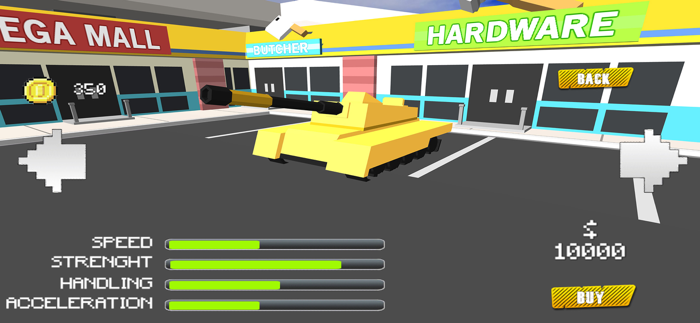 Blocky Car Chase Sim 2021