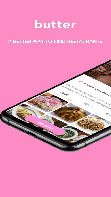 Butter: Discover Restaurants