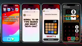 sci-fi calculator widget iphone screenshot 4