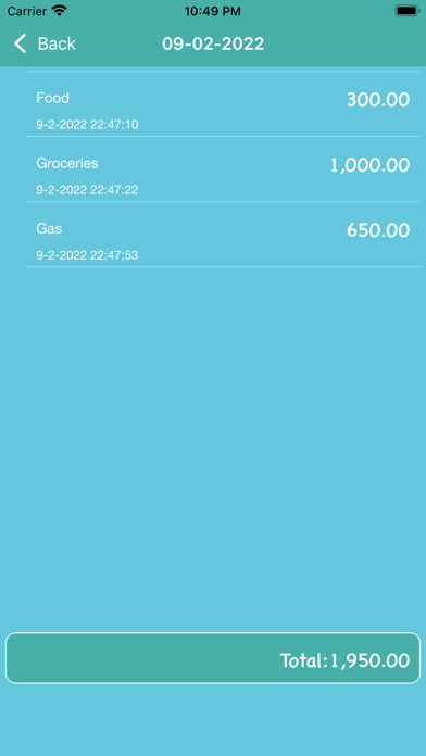 Track Month Screenshot