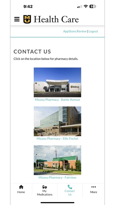 MIZZOU PHARMACY Screenshot
