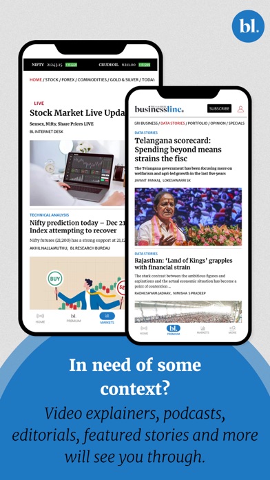 Business Line for iPhone Screenshot